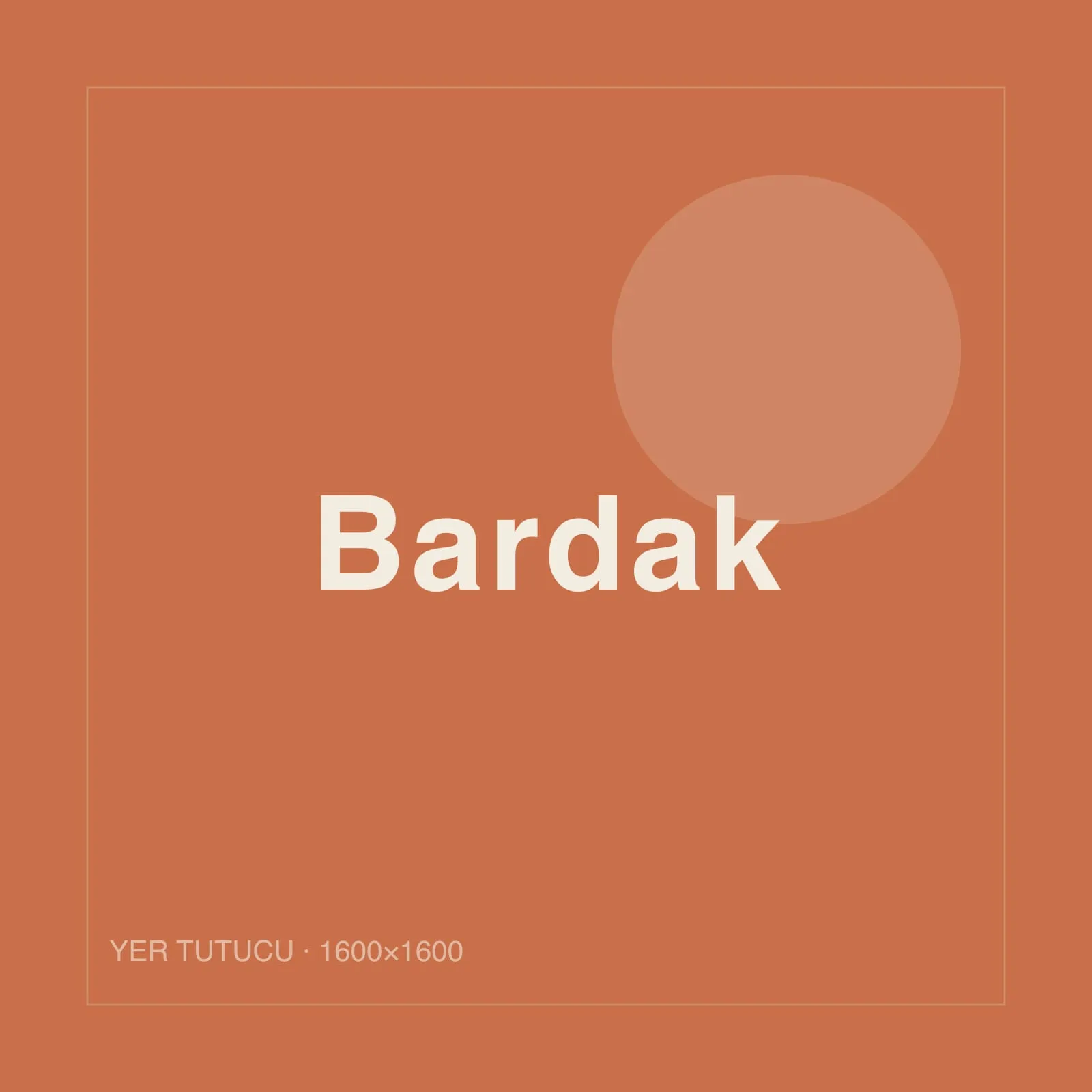 Branded paper cup on an orange background